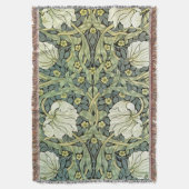 Pimpernel-Blumenmuster William Morris Decke (Vorderseite Vertikal)