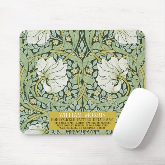 Pimpernel Design von William Morris Mousepad (Mit Mouse)