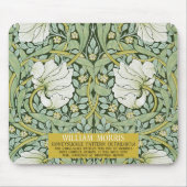 Pimpernel Design von William Morris Mousepad (Vorne)