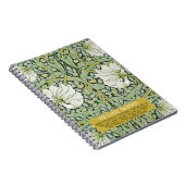 Pimpernel Design von William Morris Notizblock (Rechte Seite)