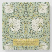 Pimpernel Design von William Morris Steinuntersetzer (Vorderseite)