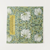 Pimpernel Design von William Morris Wandteppich (Vorderseite (Horizontal))