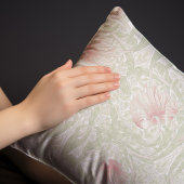 Pimpernel Dusty Pink Mint Green Pattern Morris Kissenbezug