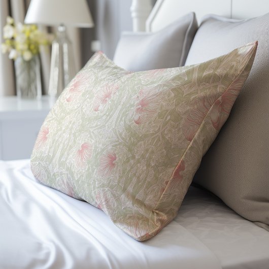 Pimpernel Dusty Pink Mint Green Pattern Morris Kissenbezug