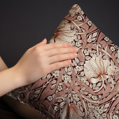 Pimpernel Dusty Pink & Warm White Muster Morris Kissenbezug