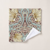 Pimpernel Dusty Rose & Blue William Morris Badhandtuch Set (Waschlappen)