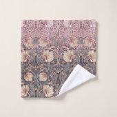 Pimpernel Dusty Rose & Blue William Morris Badhandtuch Set (Waschlappen)