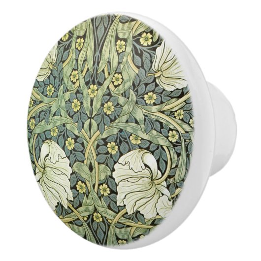 Pimpernel Floral William Morris Keramikknauf (Rechts)