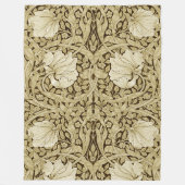 Pimpernel Gold, William Morris Fleecedecke (Vorderseite)