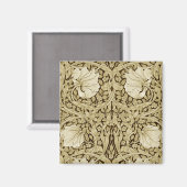 Pimpernel Gold, William Morris Magnet (Vorderseite/Rückseite)