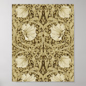 Pimpernel Gold, William Morris Poster (Vorne)