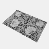 Pimpernel Gray Monotone, William Morris Fußmatte (Schrägansicht)