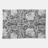 Pimpernel Gray Monotone, William Morris Geschirrtuch (Horizontal)