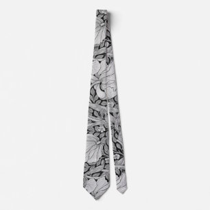 Pimpernel Gray Monotone, William Morris Krawatte