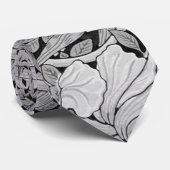 Pimpernel Gray Monotone, William Morris Krawatte (Gerollt)