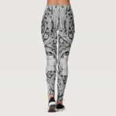 Pimpernel Gray Monotone, William Morris Leggings (Rückseite)