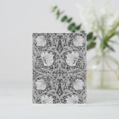 Pimpernel Gray Monotone, William Morris Postkarte (Stehend Vorderseite)