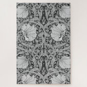 Pimpernel Gray Monotone, William Morris Puzzle (Vertikal)