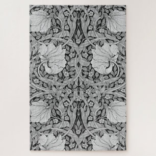 Pimpernel Gray Monotone, William Morris Puzzle