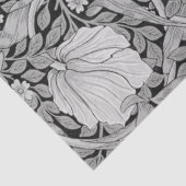 Pimpernel Gray Monotone, William Morris Seidenpapier (Ausschnitt)