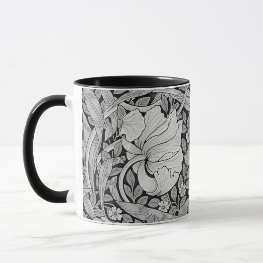 Pimpernel Gray Monotone, William Morris Tasse (Links)