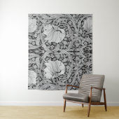 Pimpernel Gray Monotone, William Morris Wandteppich (Beispiel)