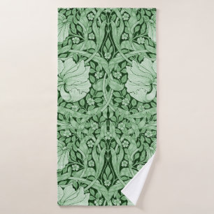 Pimpernel Green, William Morris Badehandtuch