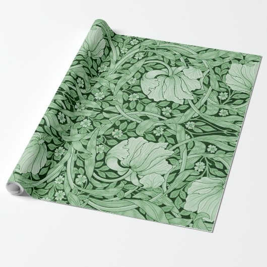 Pimpernel Green, William Morris Geschenkpapier (Ungerollt)