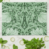 Pimpernel Green, William Morris Geschirrtuch (Gefaltet)