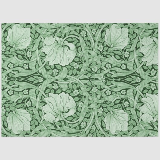 Pimpernel Green, William Morris Seidenpapier (Vorderseite)
