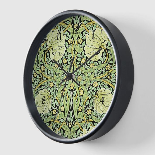 Pimpernel (grün) von William Morris, Uhr (Winkel)