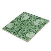Pimpernel Grün, William Morris Fliese (Seite)