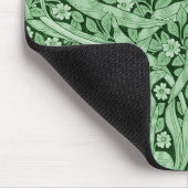 Pimpernel Grün, William Morris Mousepad (Ecke)