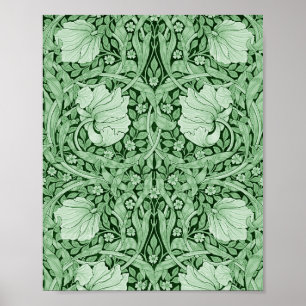 Pimpernel Grün, William Morris Poster