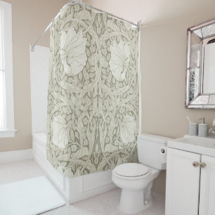 Pimpernel Ivory, William Morris Duschvorhang