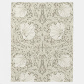 Pimpernel Ivory, William Morris Fleecedecke (Vorderseite)