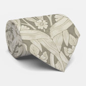 Pimpernel Ivory, William Morris Krawatte (Gerollt)