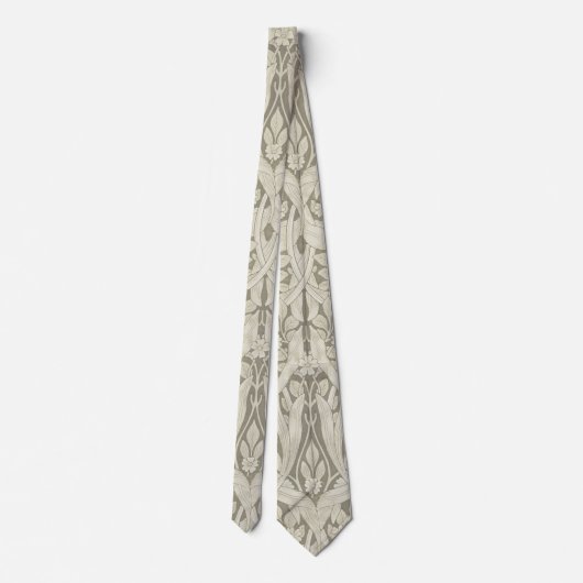 Pimpernel Ivory, William Morris Krawatte (Rückseite)