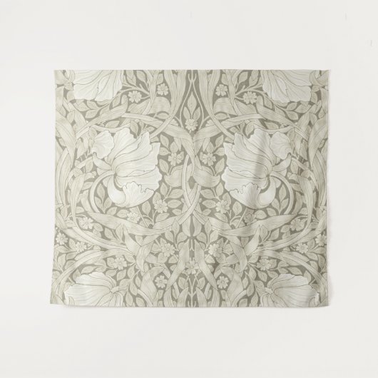 Pimpernel Ivory, William Morris Wandteppich (Vorderseite (Horizontal))