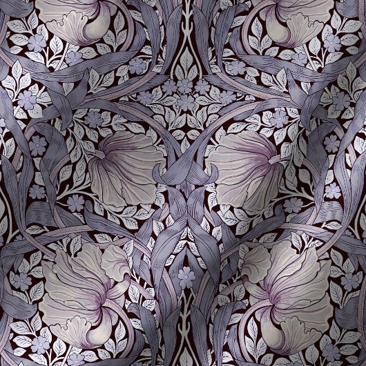 Pimpernel Lavender William Morris Floral Pattern Tischdecke