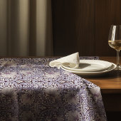 Pimpernel Lavender William Morris Floral Pattern Tischdecke