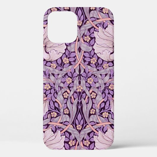 Pimpernel Lila, William Morris Case-Mate iPhone Hülle (Rückseite)