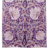 Pimpernel Lila, William Morris Duschvorhang (Vorderseite)