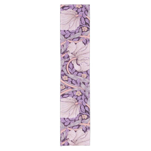 Pimpernel Lila, William Morris Kurzer Tischläufer