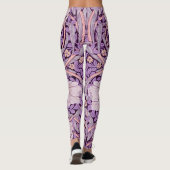 Pimpernel Lila, William Morris Leggings (Rückseite)