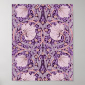Pimpernel Lila, William Morris Poster (Vorne)