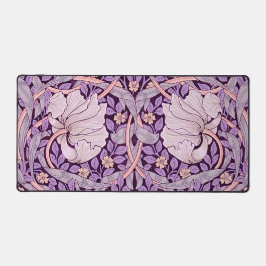 Pimpernel Lila, William Morris Schreibtischunterlage (Vorderseite)