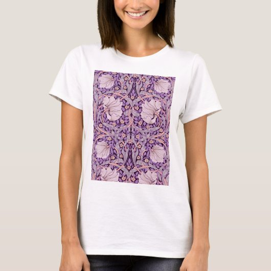Pimpernel Lila, William Morris T-Shirt (Vorderseite)