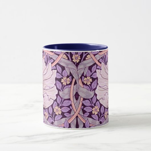 Pimpernel Lila, William Morris Tasse (Zentrum)