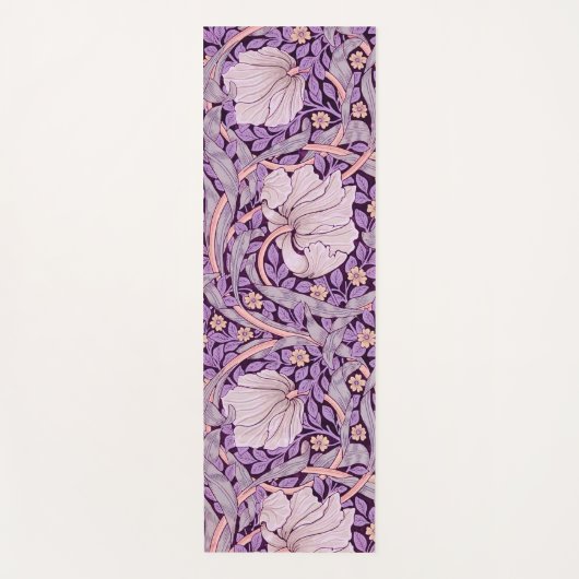 Pimpernel Lila, William Morris Yogamatte (Vorderseite)